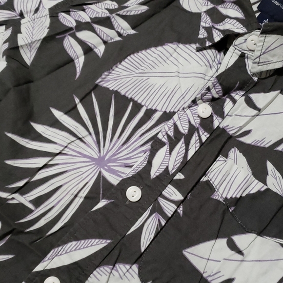 Boys floral button down - Picture 3 of 4